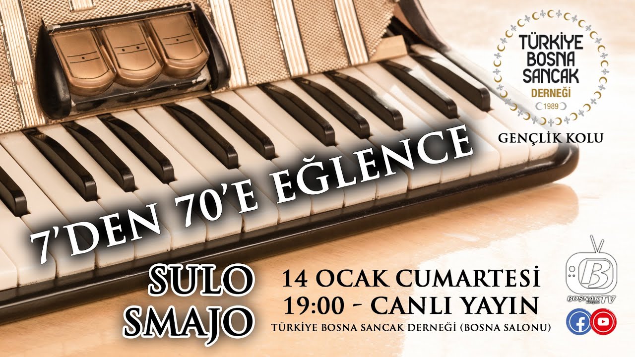 BOŞNAKLARDAN GELENEKSEL CUMBUS | Sulo Smajo ile 7'den 70'e Eğlence | Türkiye Bosna Sancak Derneği