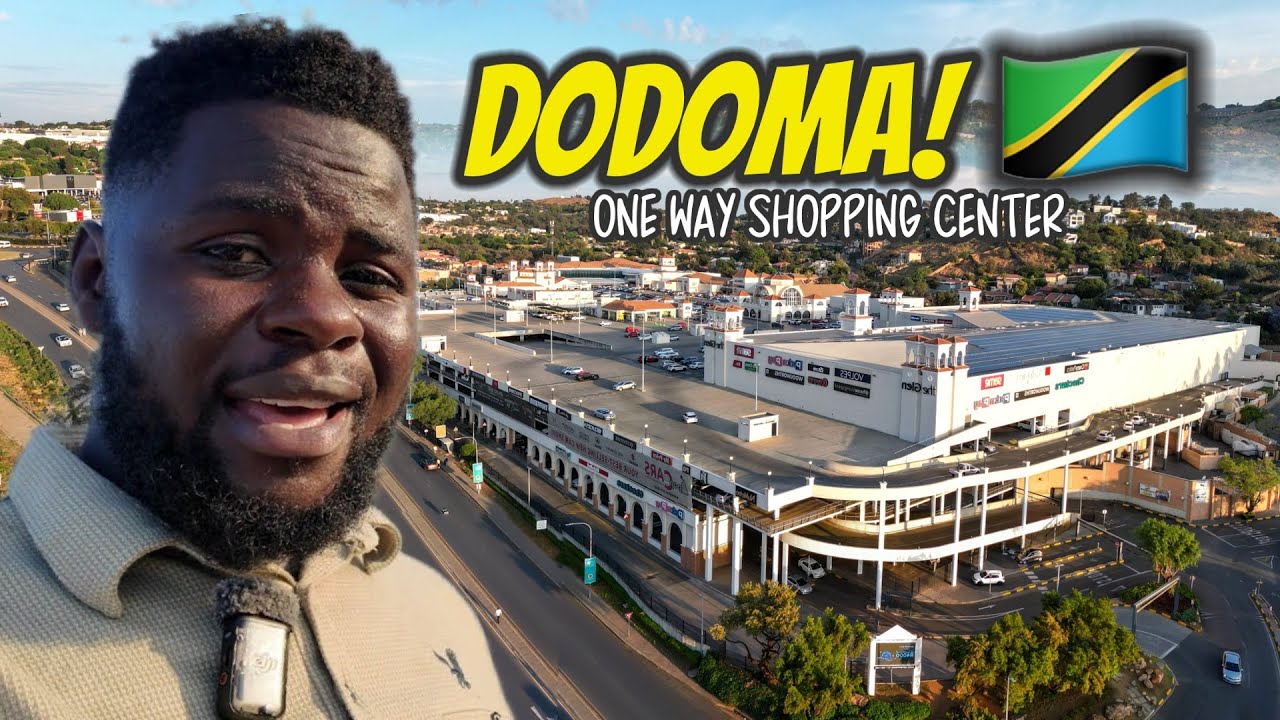 Inside the Biggest Shopping Center In Dodoma Tanzania - One Way Shopping Center