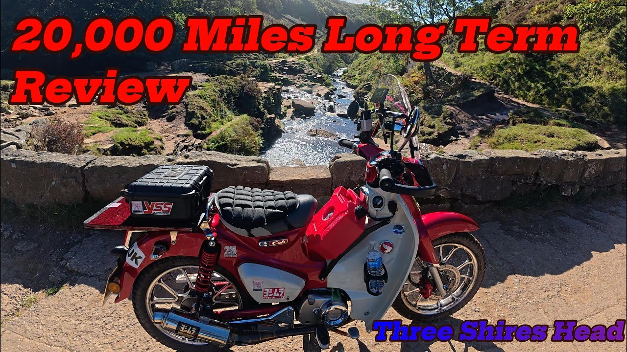 Honda Super Cub C125 20,000 Mile Long Term Review: On Extreme Trials Route to Three Shires Head