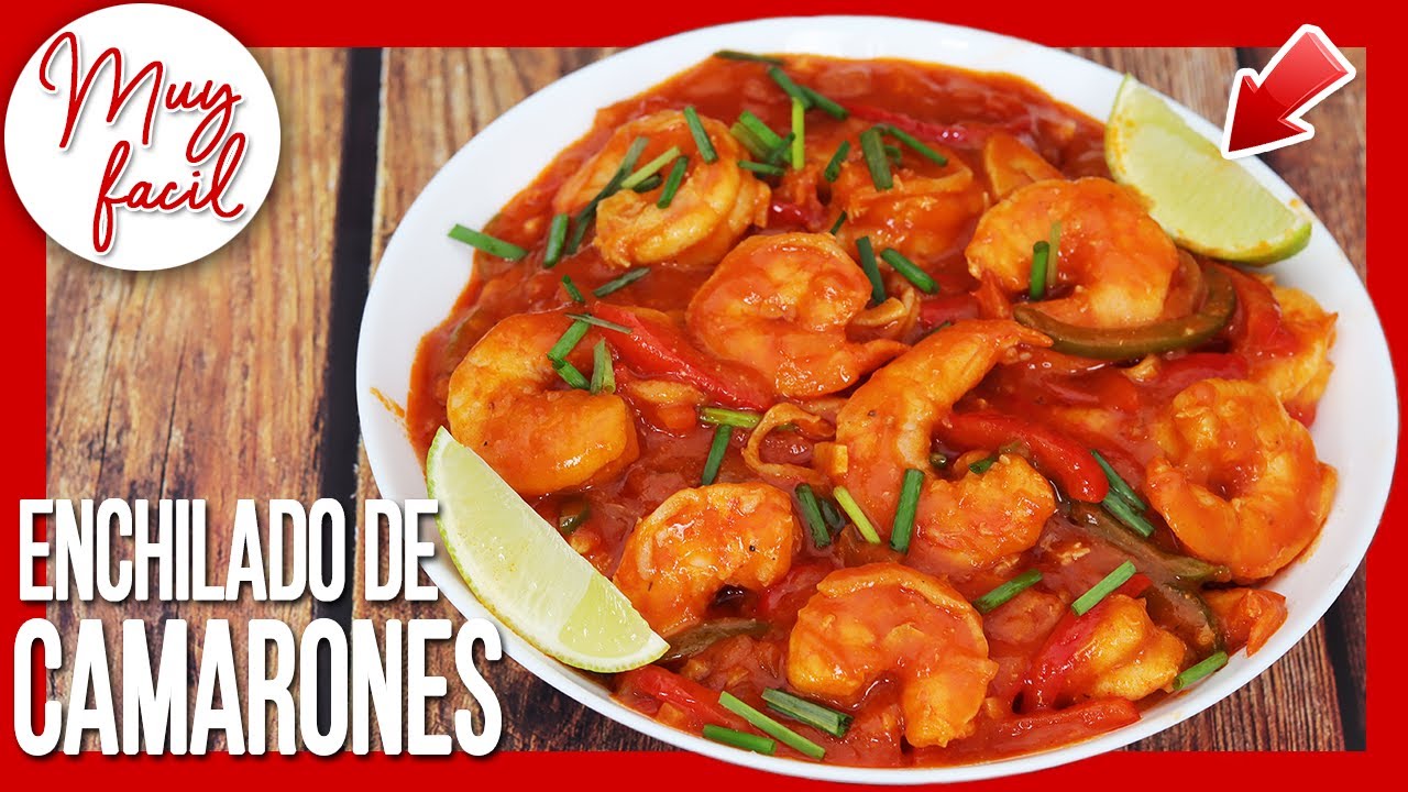 😋 Cómo Hacer ENCHILADO DE CAMARONES Cubanos ► Receta PASO a PASO 🍤