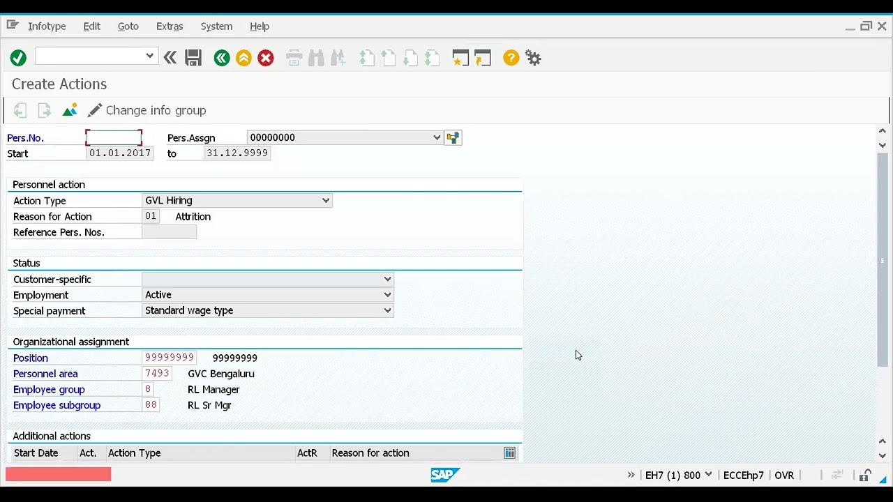 7 infogroup modifier IGMOD features IGMOD  SAP HCM COMPLETE COURSE CONFIGURE INFOGROUP MODIFIER.
