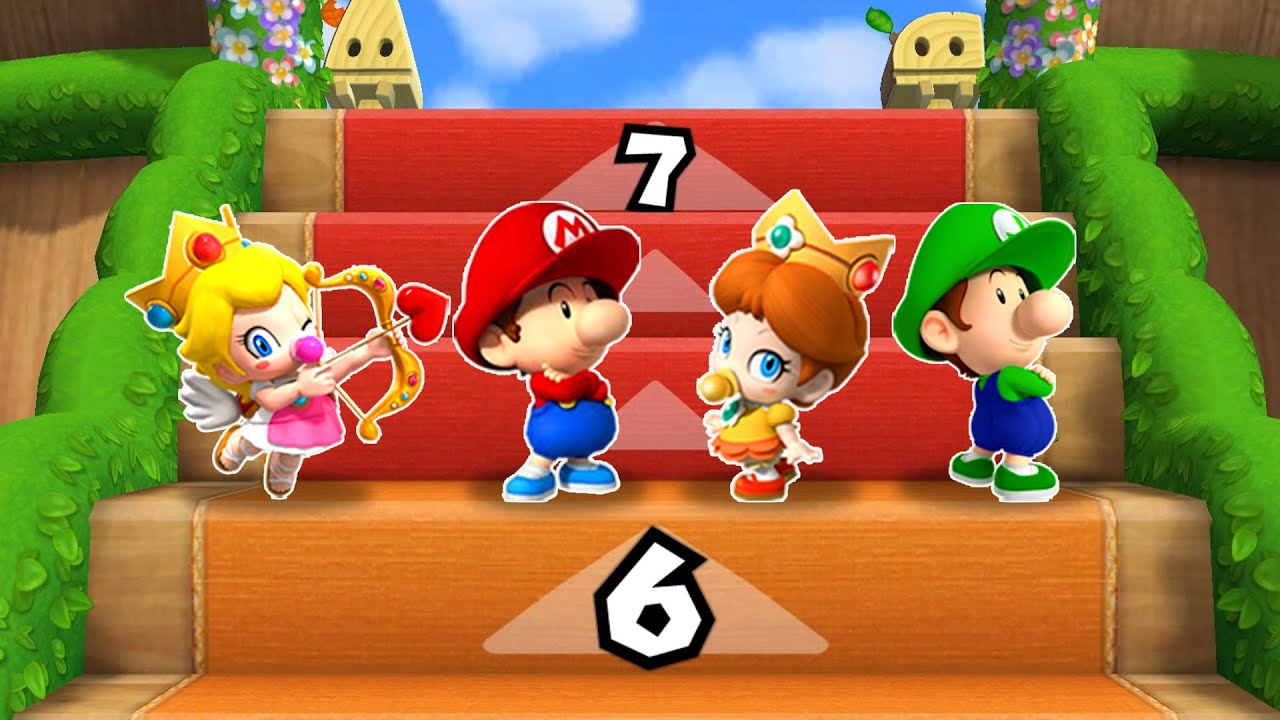Mario Party 9 Step It Up Mod Baby - All Character Every Body Wins (Master Difficulty)
