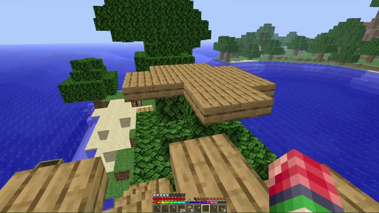 A house on tree | Minecraft Hardcore 6
