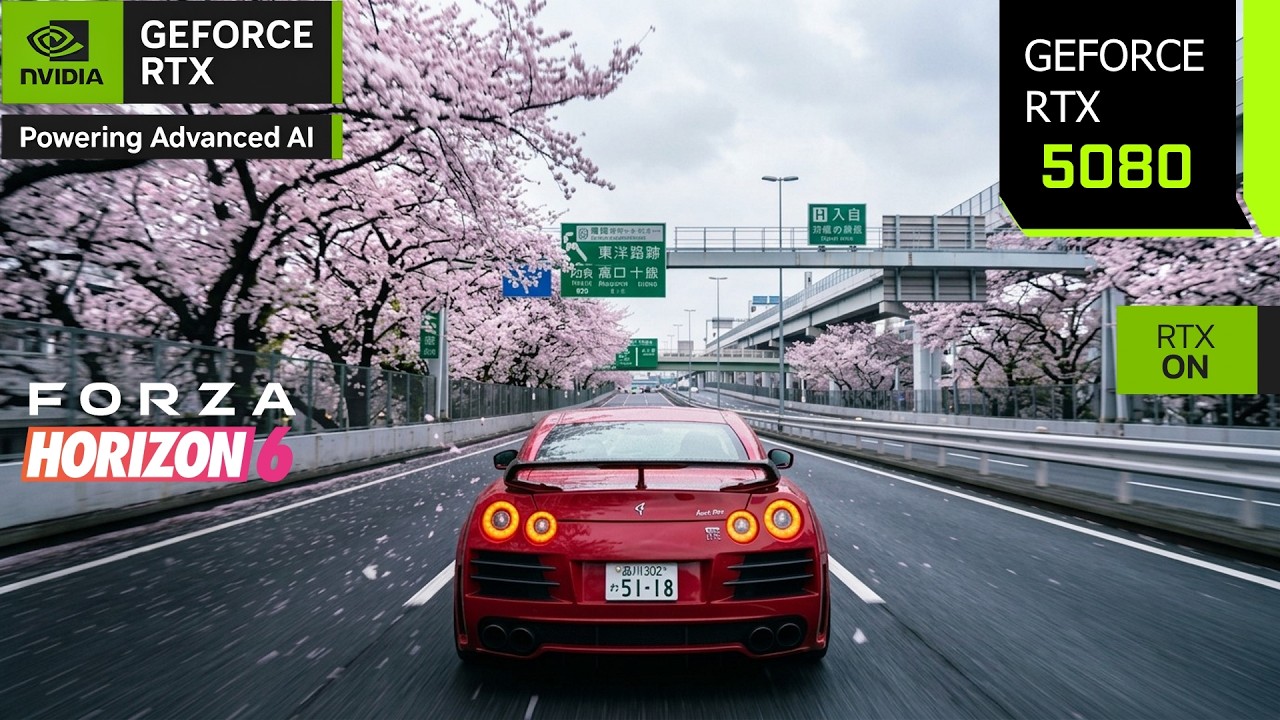 Forza Horizon 6 | RTX 5080 4K, 1440p DLSS 4.5 Multi Frame Generation | PC Performance