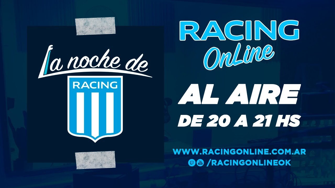LA NOCHE DE RACING / PRIMER PROGRAMA DEL AÑO / INVITADOS ESPECIALES / RACING EMPATÓ DE VISITANTE