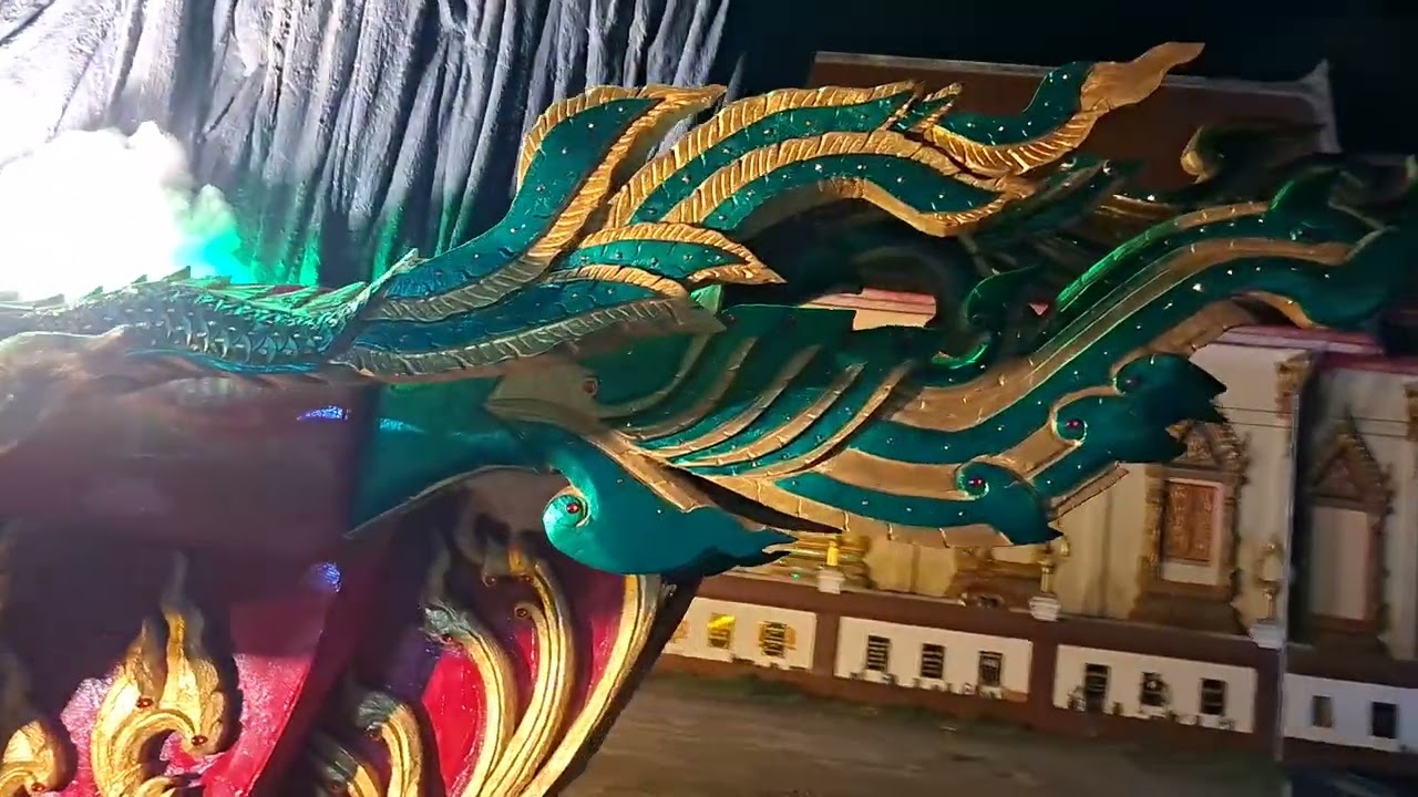 ความสวยงามของ เรือพระวัดลำไห 
