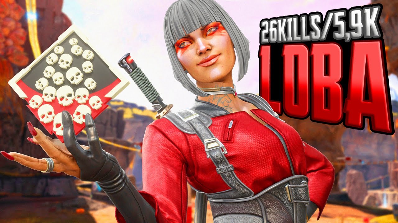 AMAZING Loba 26 KILLS and 5,900 Damage Apex Legends Gameplay