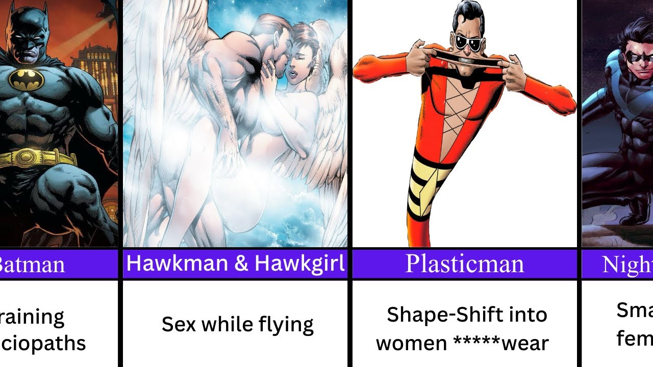 Weirdest Hobbies of DC Characters