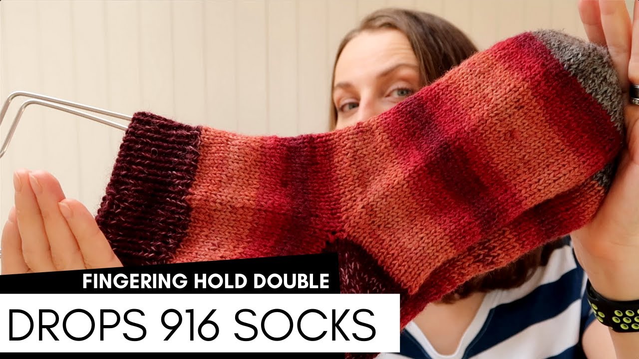 Double Stranded 916 Hand knitted Leftovers Socks knittingILove