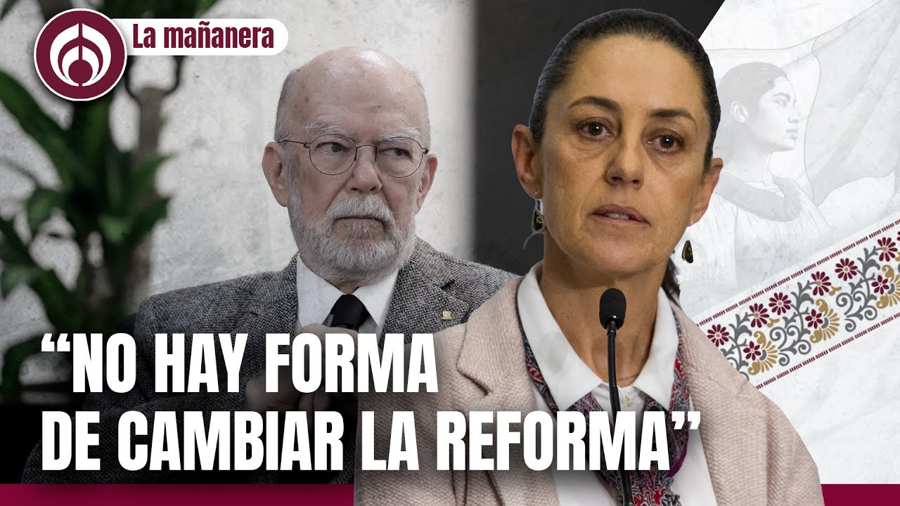 Sheinbaum habla sobre renuncia ministros y proyecto de González Alcántara