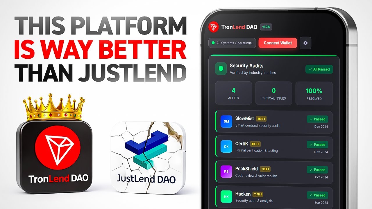 TRON Lending & Borrowing Explained (Higher Yield Than JustLend)