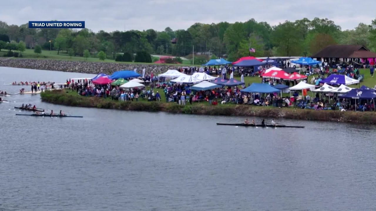 Olympic rowers and global collegiate rowing teams will gather in High Point on Sunday