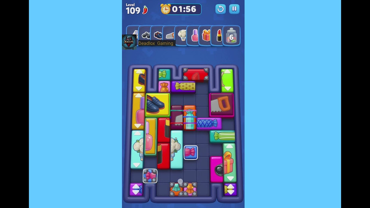 Picture Block Jam Level 109 Hard. Walkthrough Gameplay