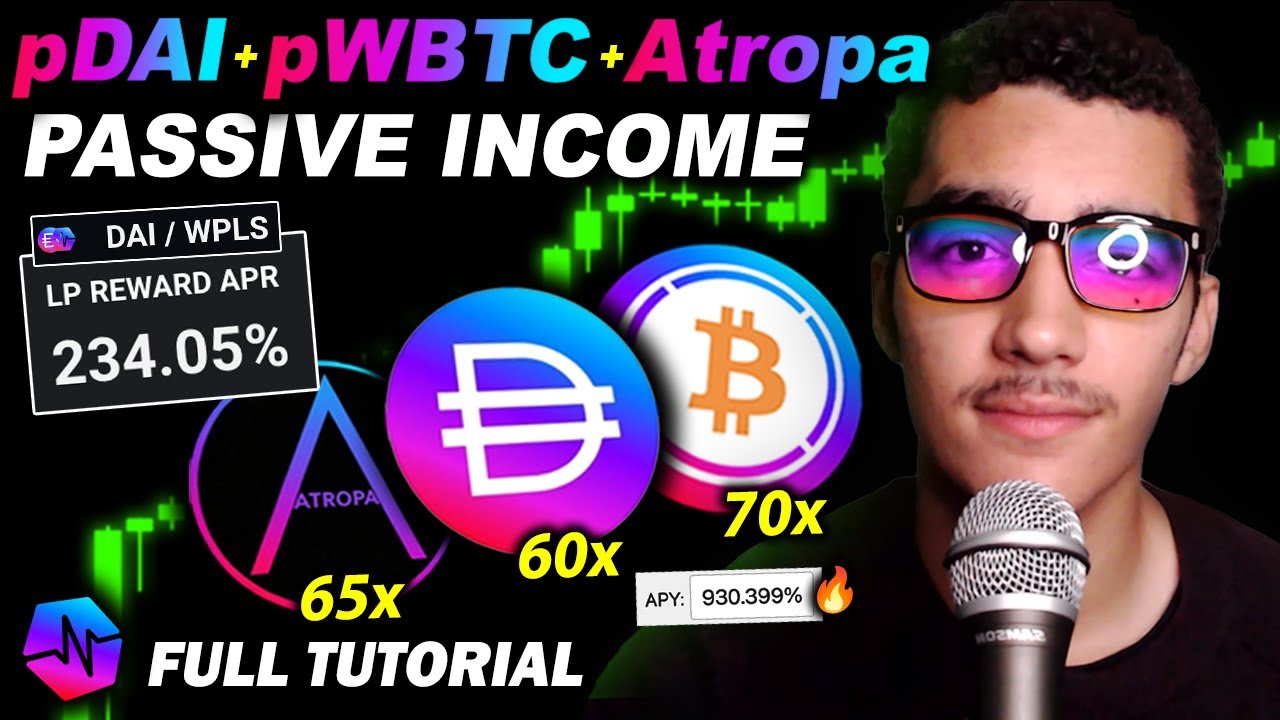 How to EARN passive income with pDai, Atropa, pWBTC (Beginner to Expert)