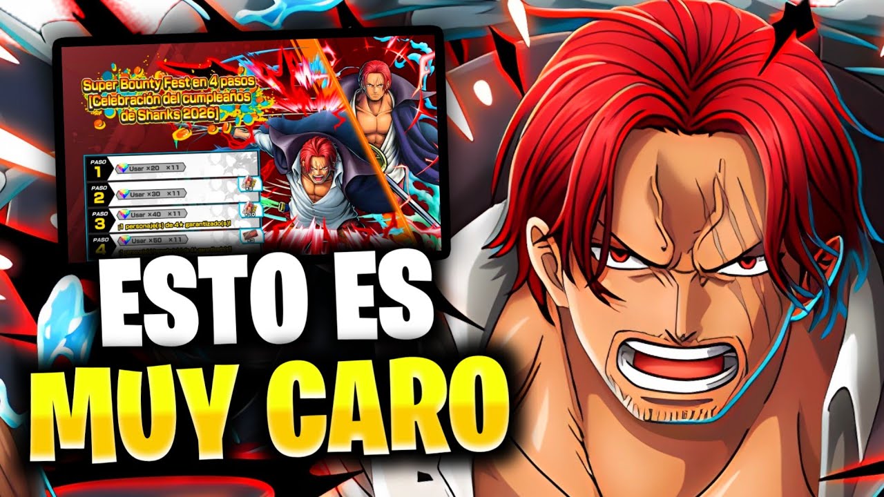 REGRESA SHANKS pero MUY CARO ¿vale la pena? | One Piece Bounty Rush (OPBR)