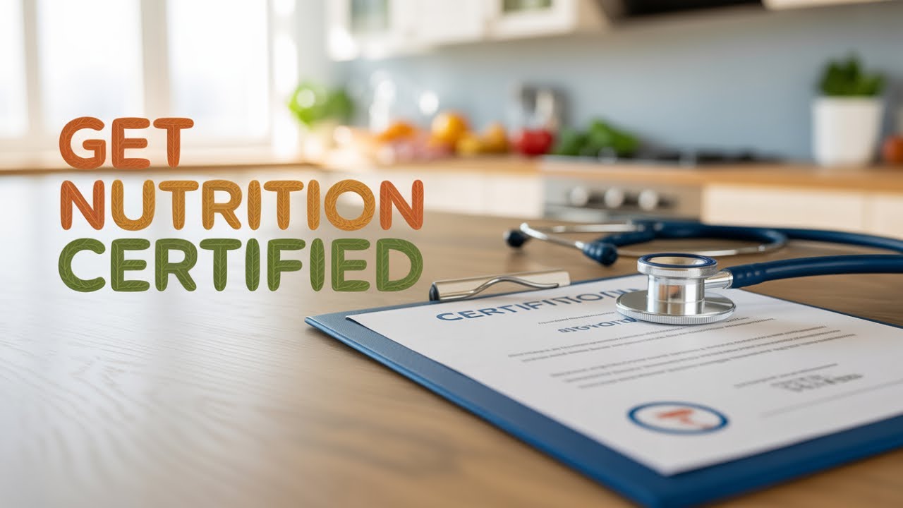 How Nutrition Certification Can Change Your Life!