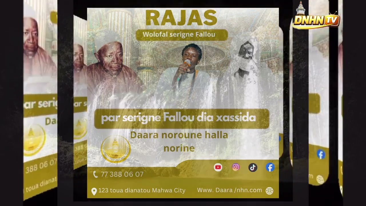 Rajas S fallou dia daara norou halà norine bou touba Dianatou mahwa 