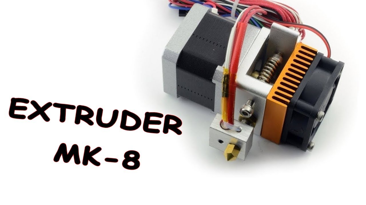 Сборка Extruder MK8 для 3D Принтера