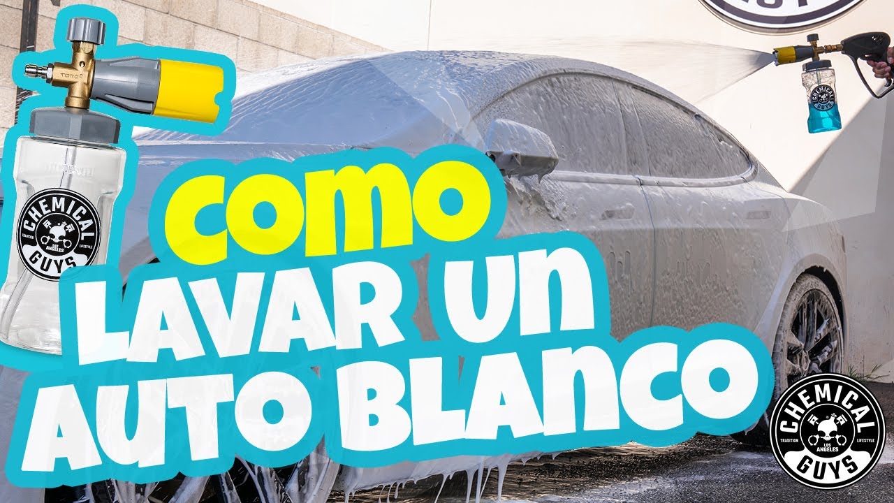 Cómo Lavar Un Auto Blanco Que Esta Super Sucio - Chemical Guys Car Care