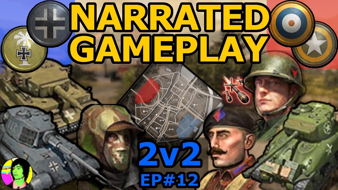 CoH3 | Sniper line breaker | Narrated Gameplay 2v2 Wehrmacht | EP#12