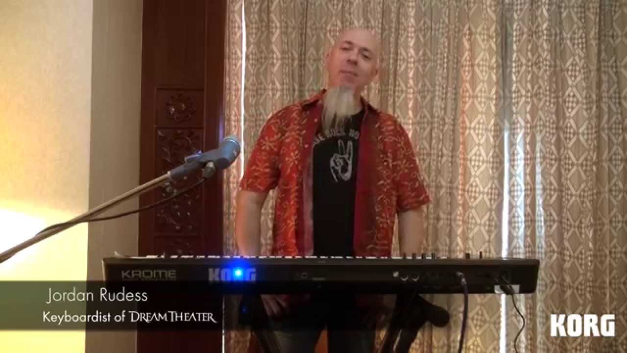 Jordan Rudess Playing Korg Krome