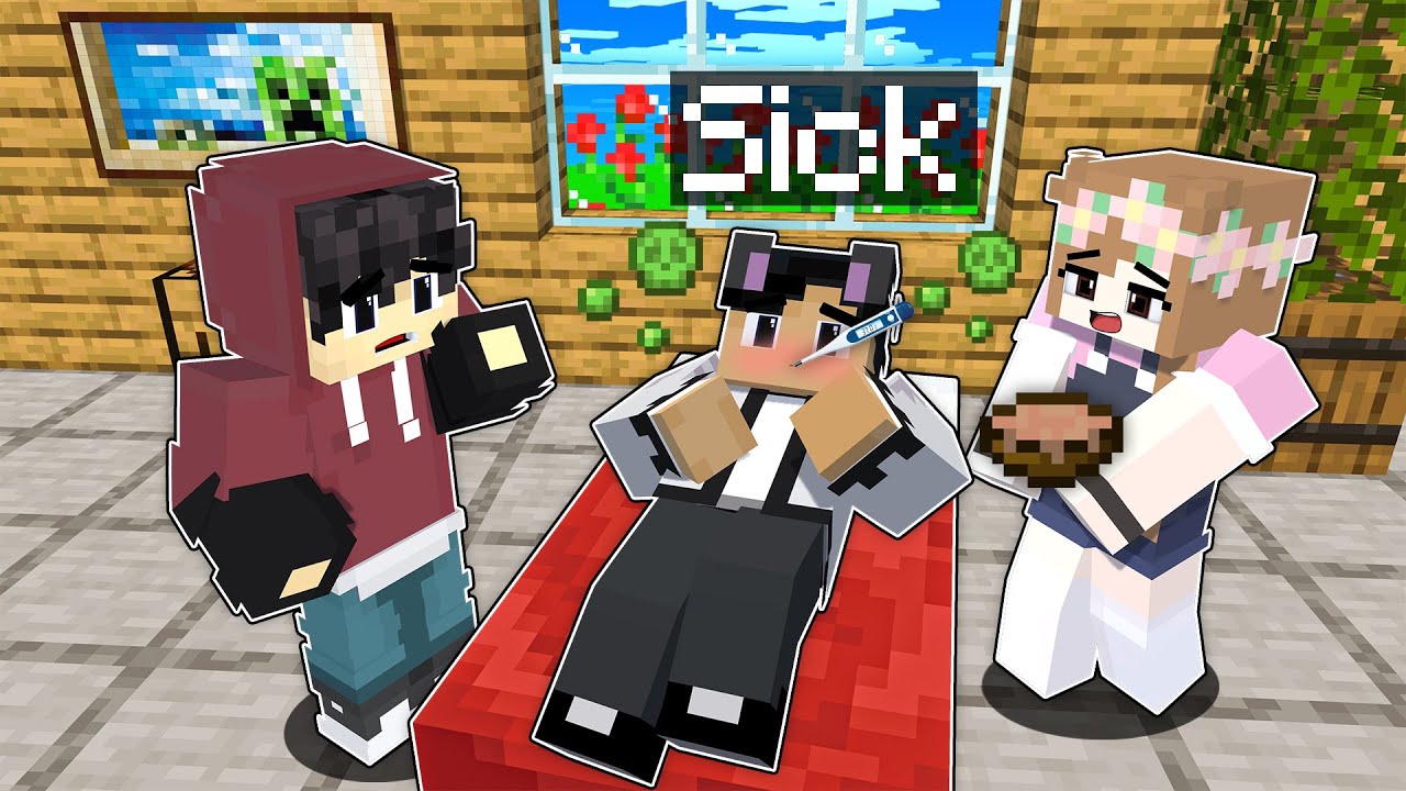 My Friend is SICK And Need HELP In Minecraft!