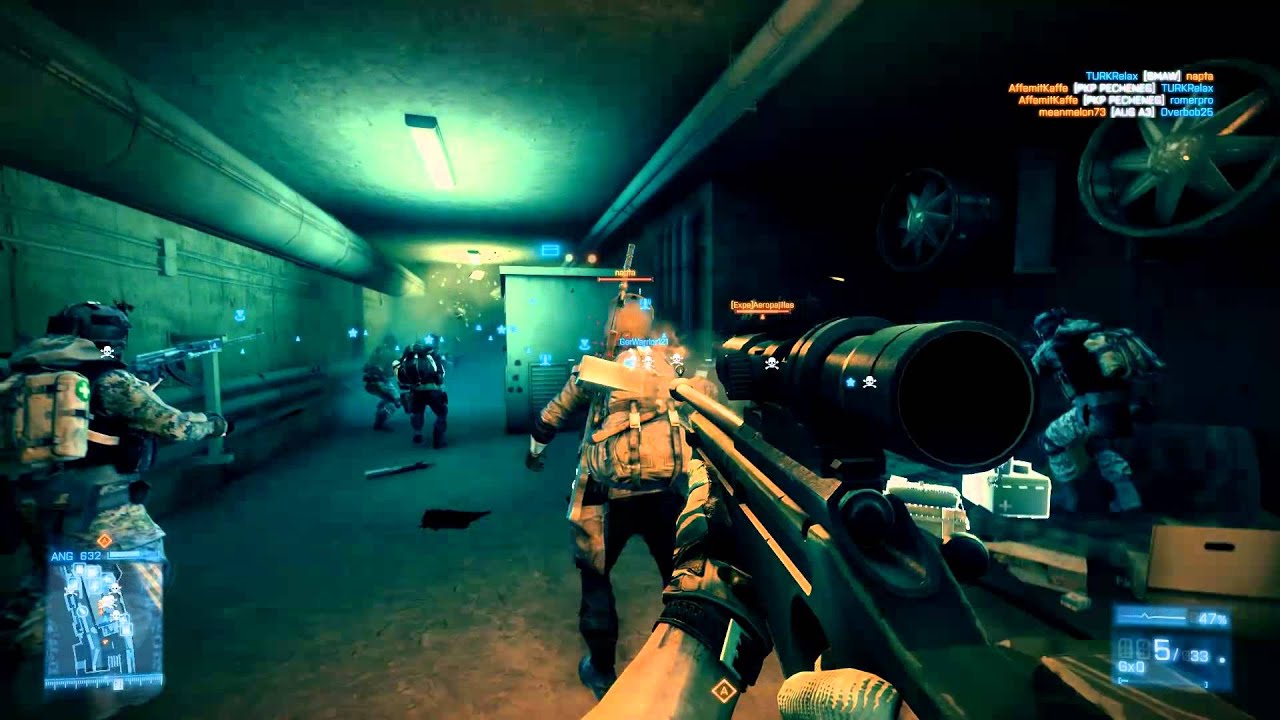 Battlefield 3 Group Trolling on Metro [ULTRA FULL HD] :D