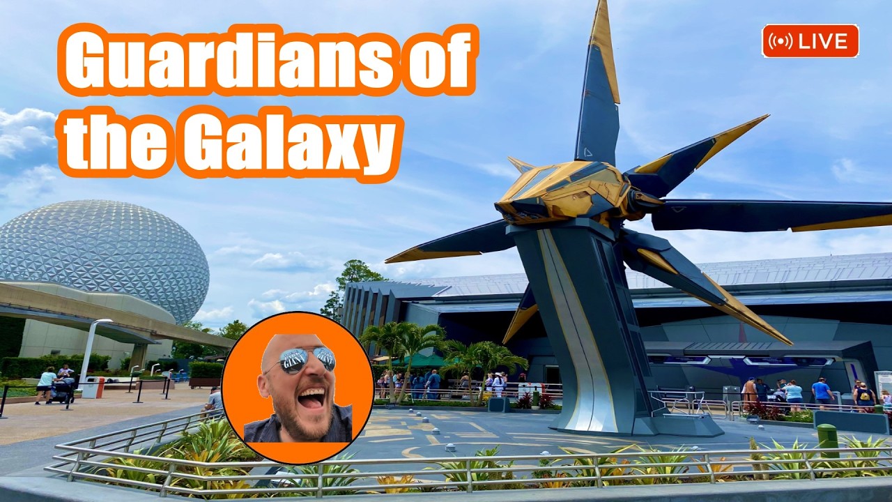 🔴 LIVE: EPCOT Day at Walt Disney World! Guardians of the Galaxy Cosmic Rewind & More!