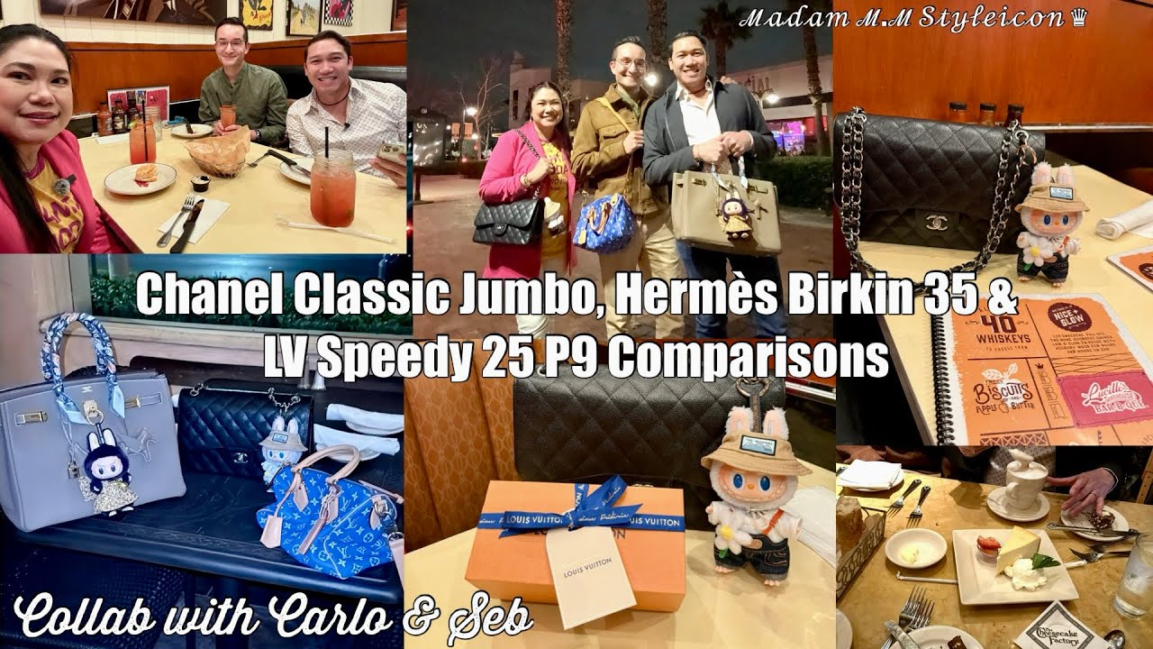 Handbag Showdown: Birkin VS Jumbo VS Speedy Ft. Hermès Constance|Vlog & Unboxing @Carlo&Seb ℳ.ℳ♛
