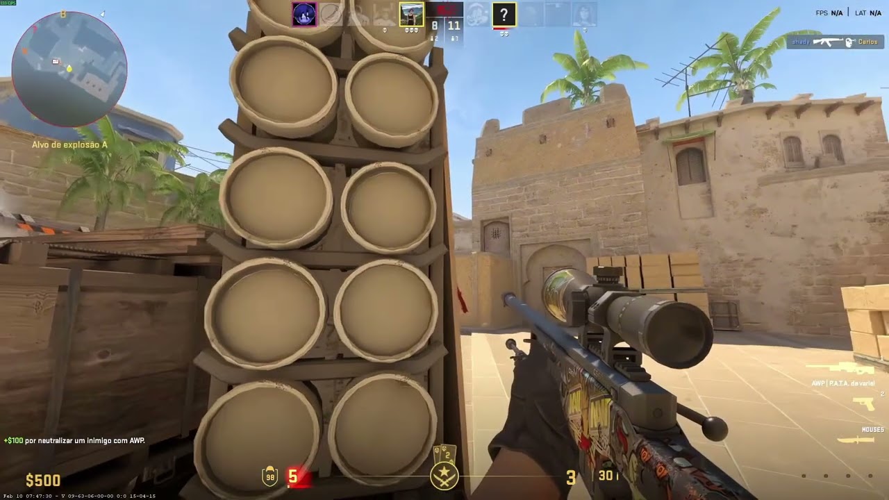 Primeira vez de awp... quase o Clutch vem :/