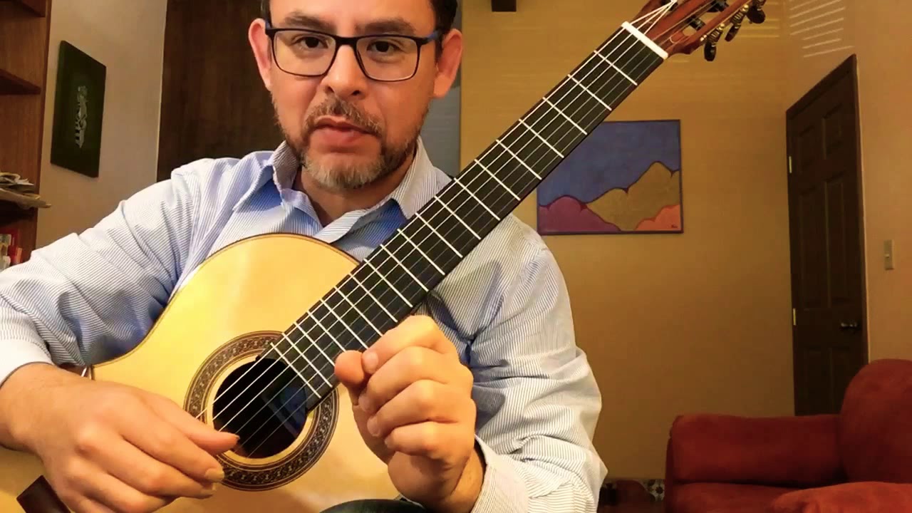 Serenata Malats guitar tutorial 2 PARTITURA Clase de Guitarra Rafael Elizondo