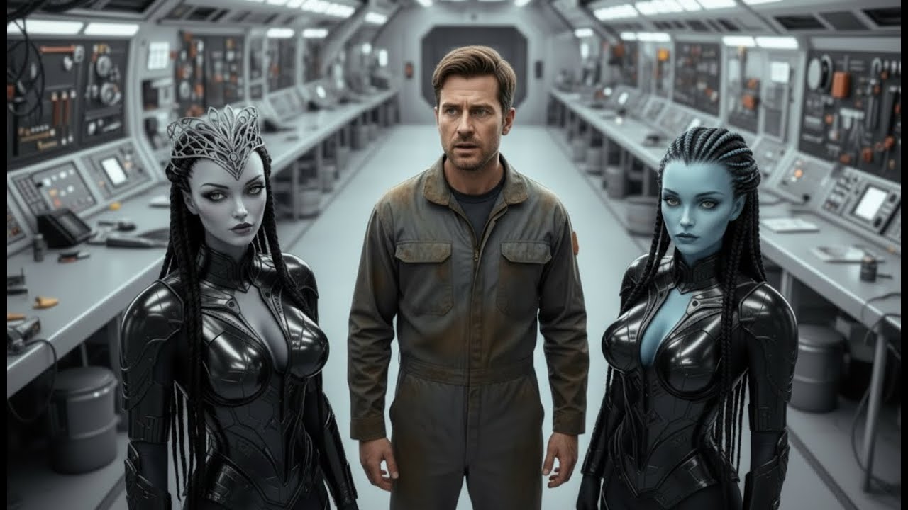 I Was Just a Human Mechanic — Then the Alien Queen Ordered Me to Marry Her Daughter