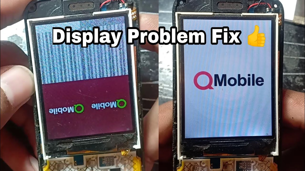 All China Mobile Display White Problem Solution - Qmobile Display Problem