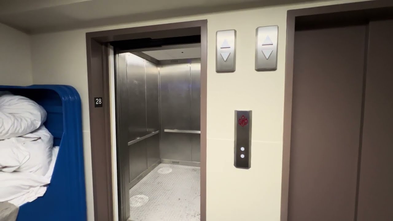 Otis Service Elevators at the Westin Bonaventure Los Angeles