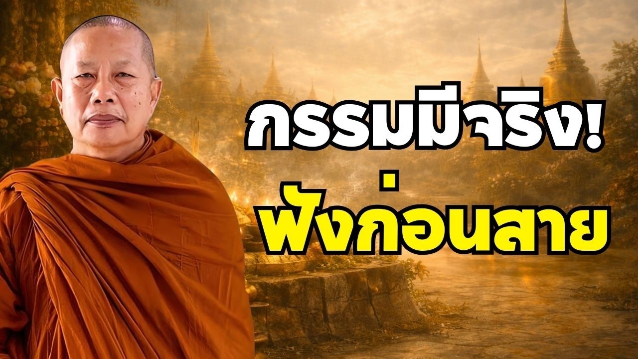 คำเตือนแรงจากพระมหาบุญช่วย! เรื่องกรรมที่หลายคนยังไม่รู้