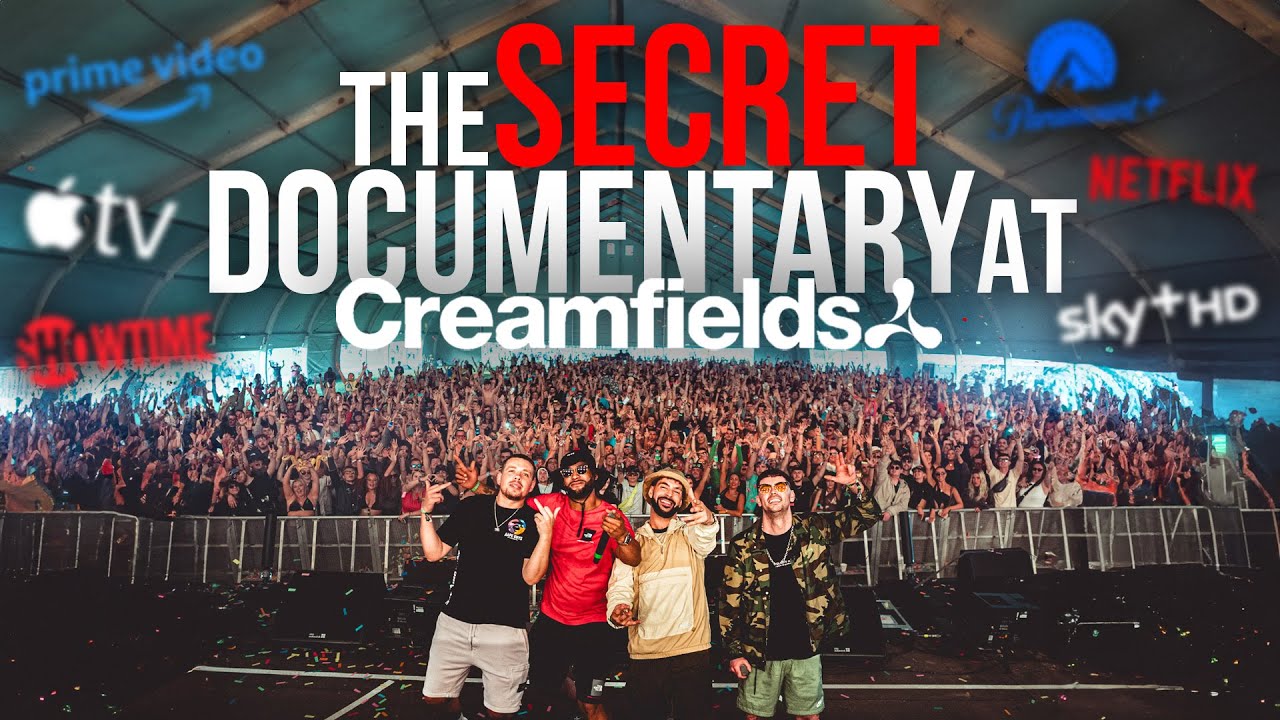 FILMING A SECRET DOCUMENTARY AT CREAMFIELDS