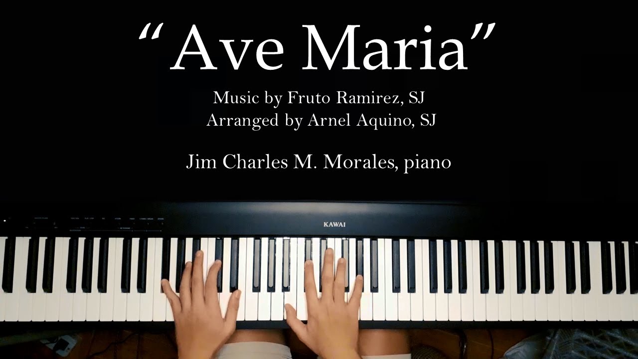Ave Maria (Ramirez/Aquino) piano