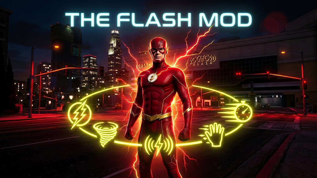 GTA 5 Flash Mod - All Powers (v2.6.8.3)