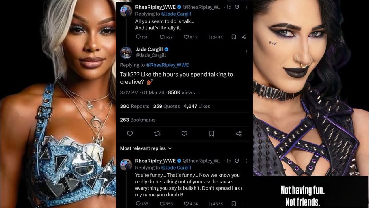 Рея не шутит с Джейд, или это постановка?