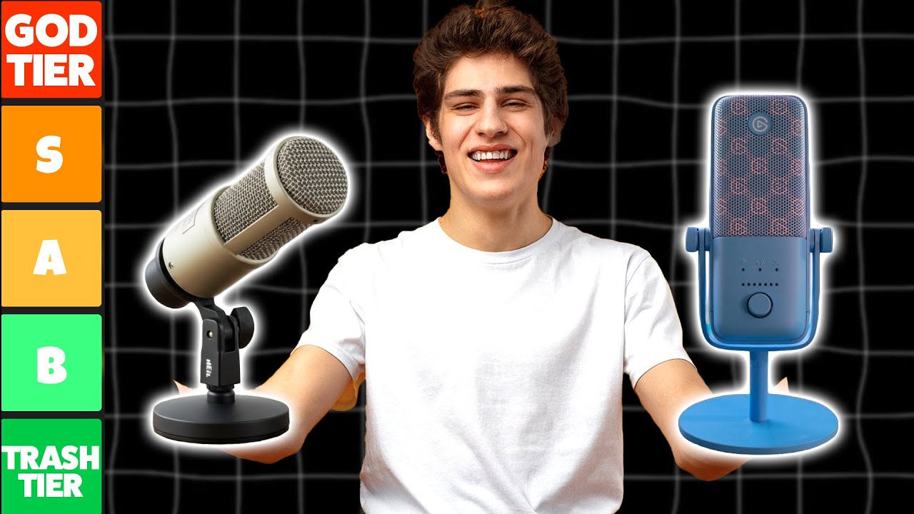 Best Microphone For Streaming Tier List 2026  -  Streamers Ranked