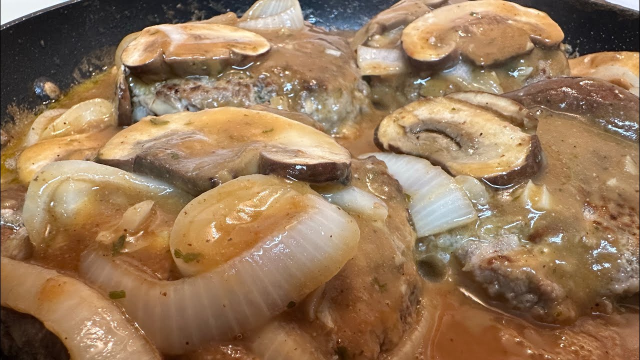 Salisbury Steak With Elk!!! #foodies #yum 