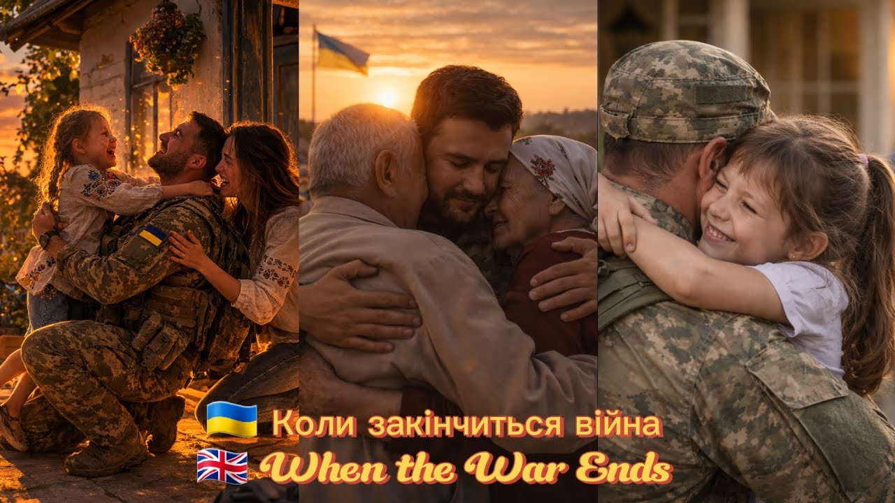 🇺🇦 Коли закінчиться війна (ПОВНА ПІСНЯ)🇬🇧 When the War Ends (FULL SONG)