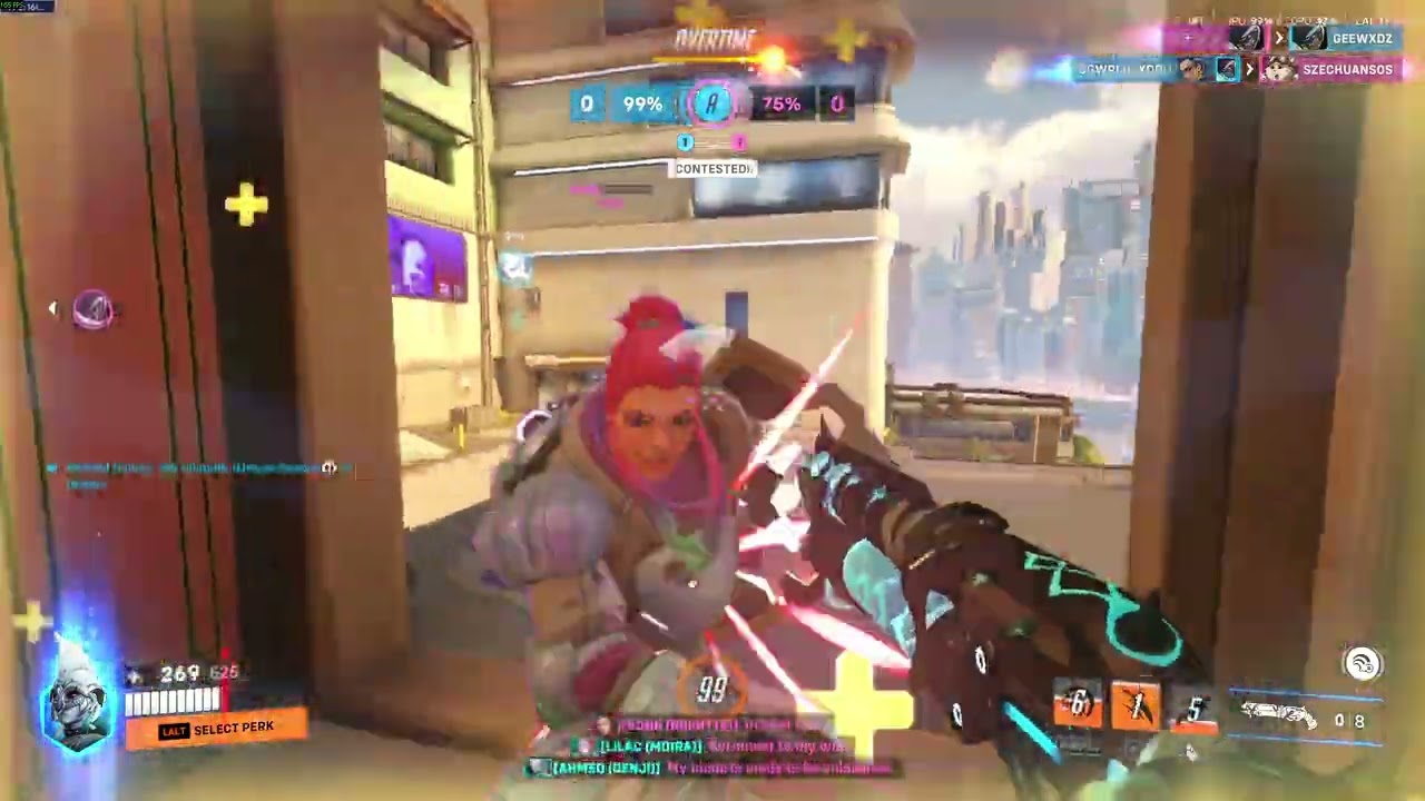 try to win on every hero (not named doomfist and wrecking ball) junker queen