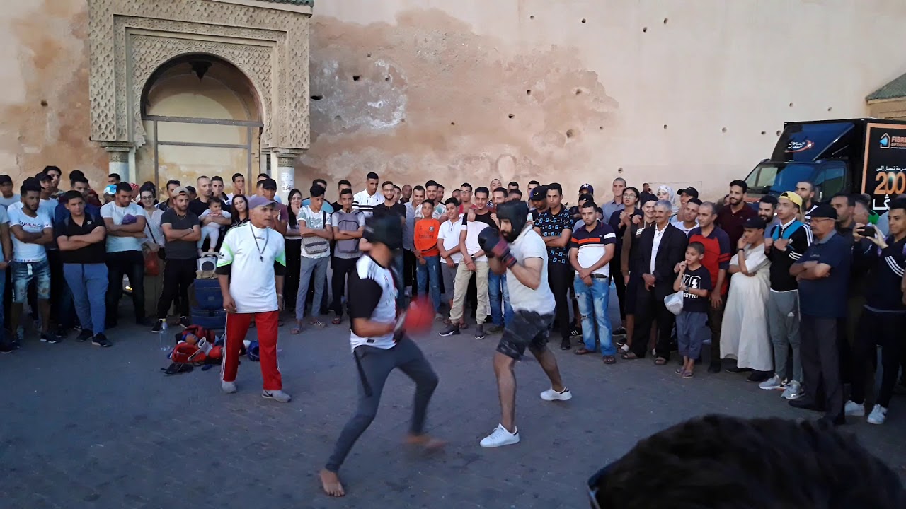 واااو البونية في ساحة الهديم بمكناس