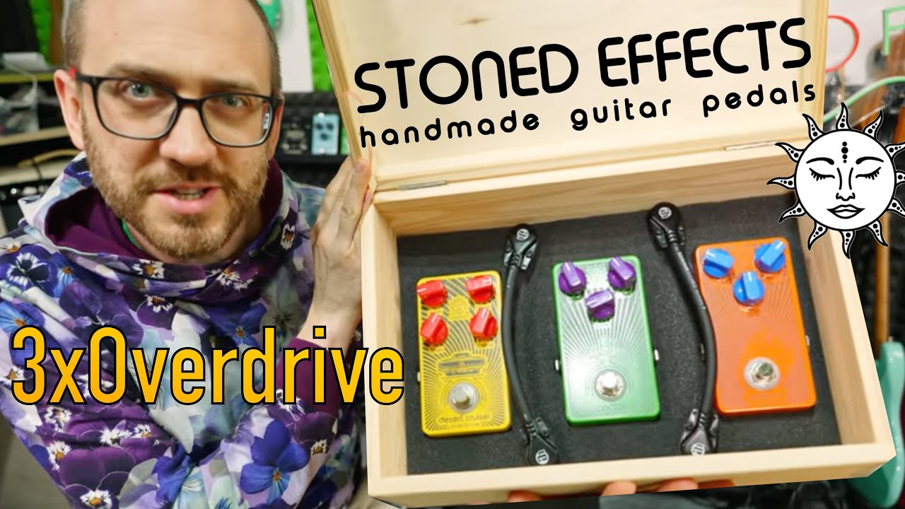 3 x Overdrive od Stoned Effect: Cactus, Desert Cruiser i Asteriod