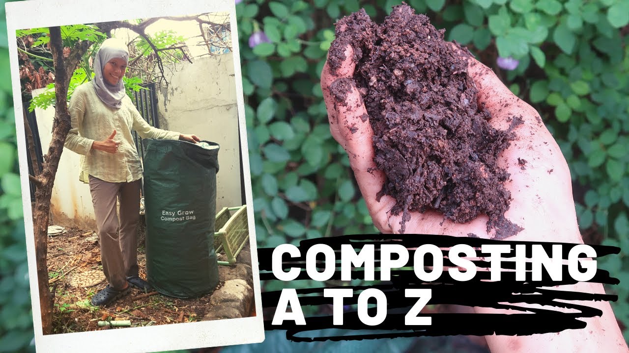 Buat Kompos pakai Compost Bag tanpa cacah dan em4