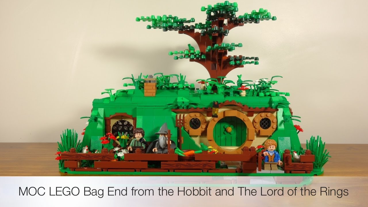 LEGO MOC The Hobbit Bag End (based on An Unexpected Gathering 79003)