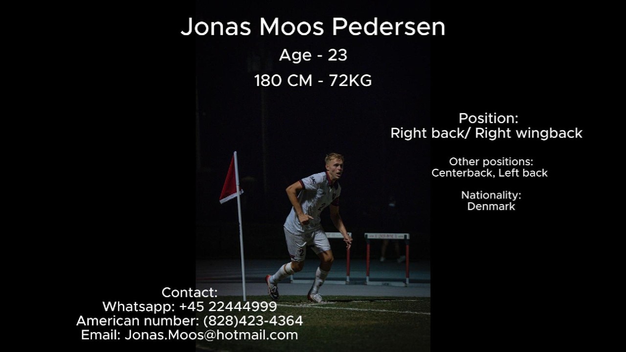 Jonas Moos - Highlight Video