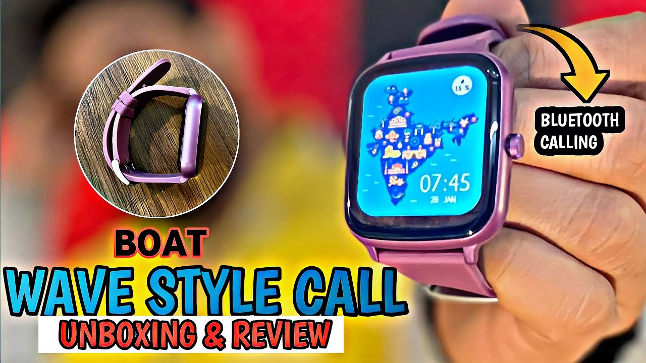 boAt Wave Style Call Smartwatch with 1.69
