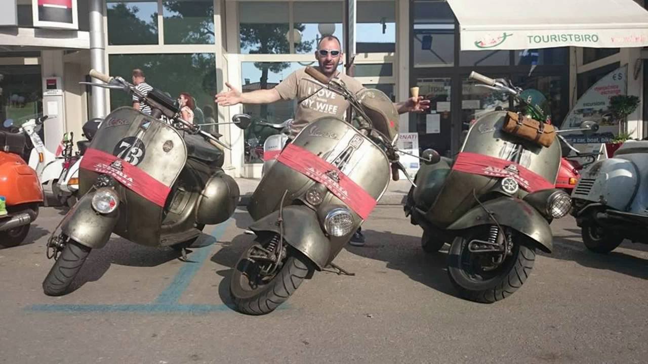 Mrs Jones  Restoration 6 day racer. Stefan Manoli